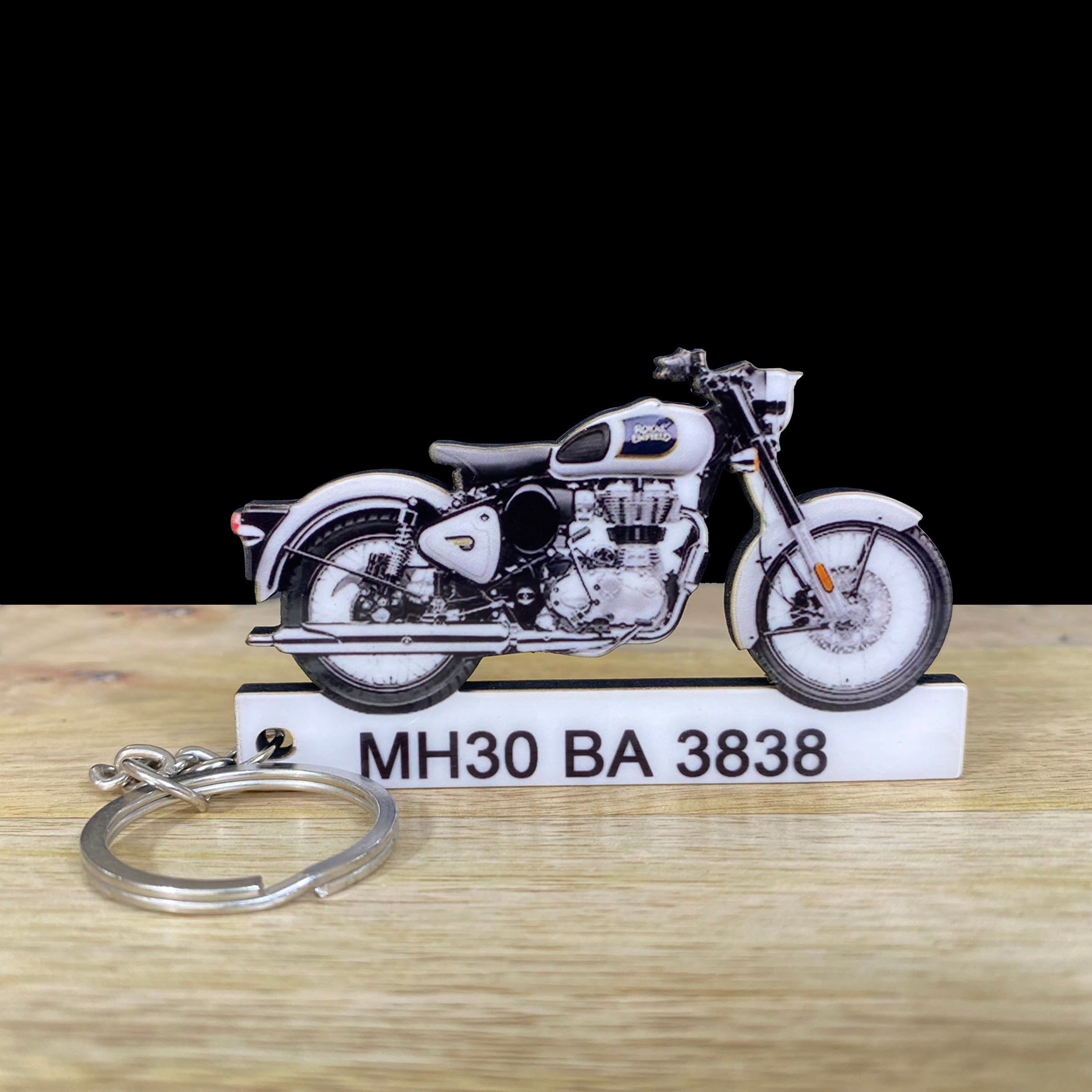 Keyring for hot sale bullet bike