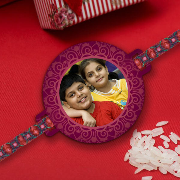 Personalised Photo Rakhi - Same Day Delivery in Hyderabad at Zestpics