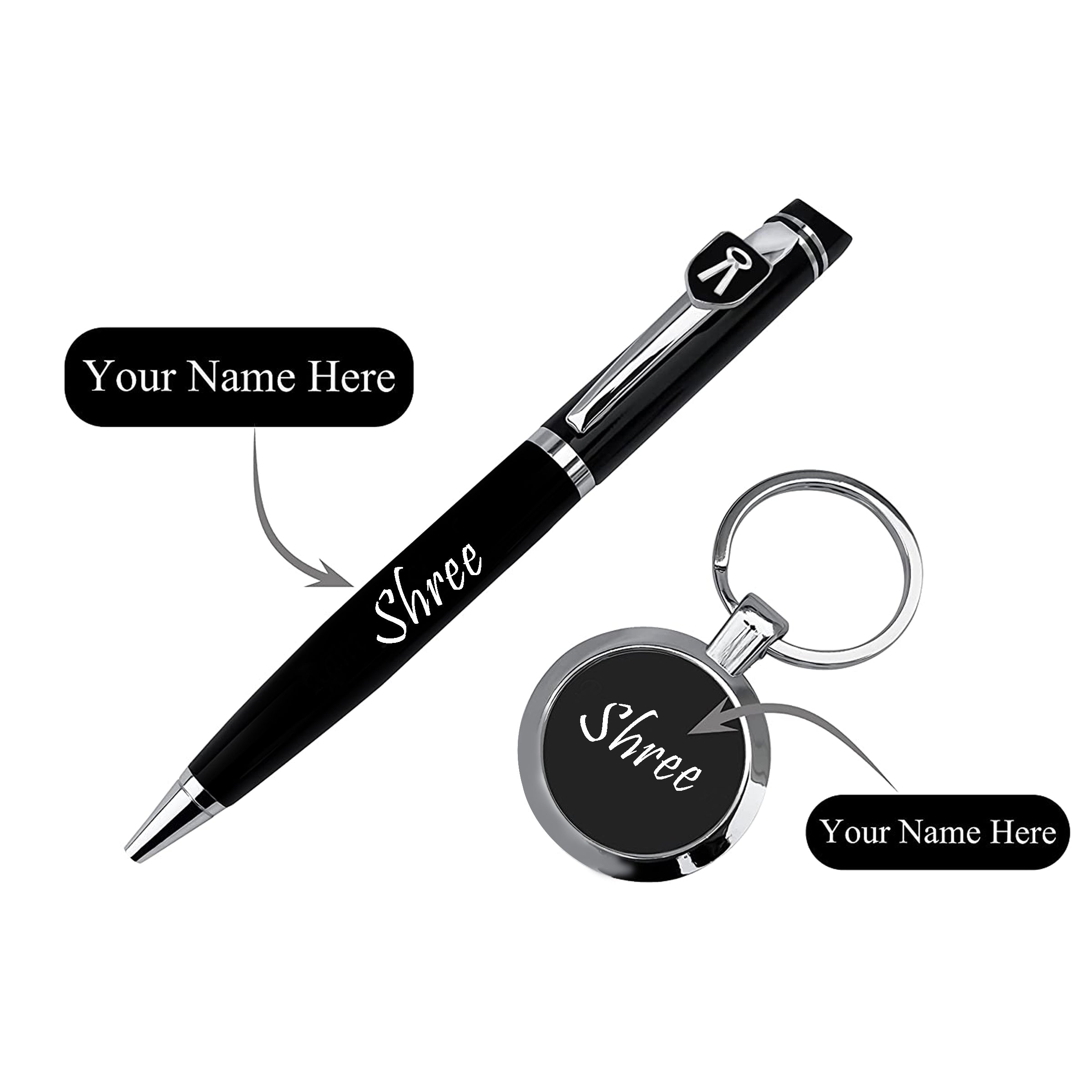 Wholesale Keychain & Pen Set: Ideal For Bulk Corporate Gifting