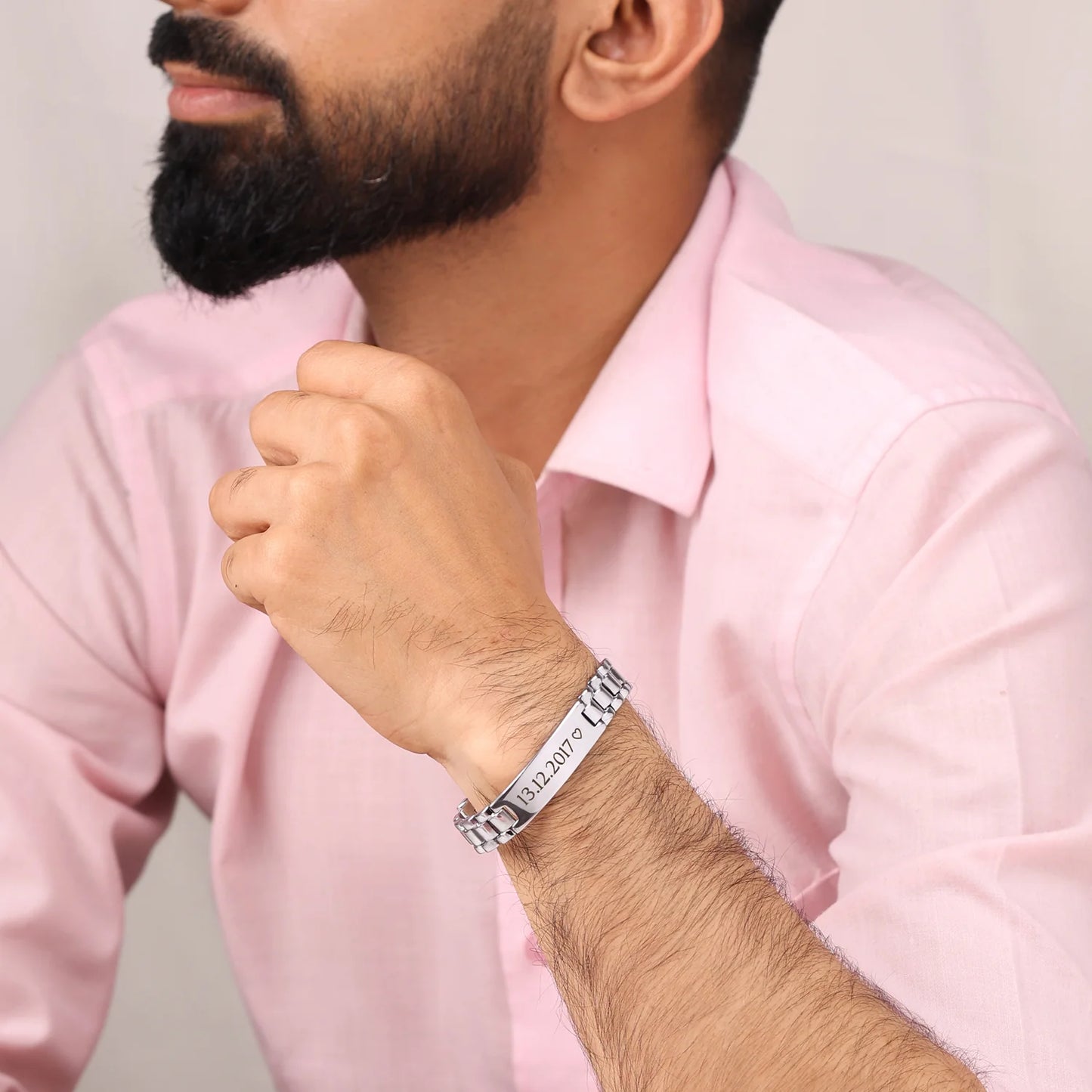   Elevate Your Style: Silver Bracelets for Men | Rugged, Modern, Durable