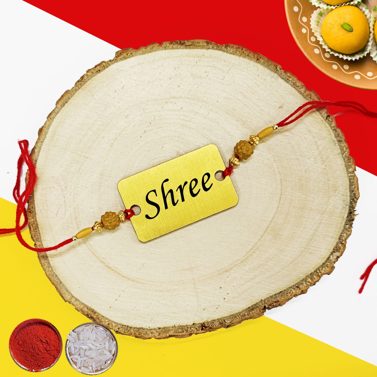 Personalized Name Rakhi,  Gift/Send Rakhi Gifts Online India | Zestpics