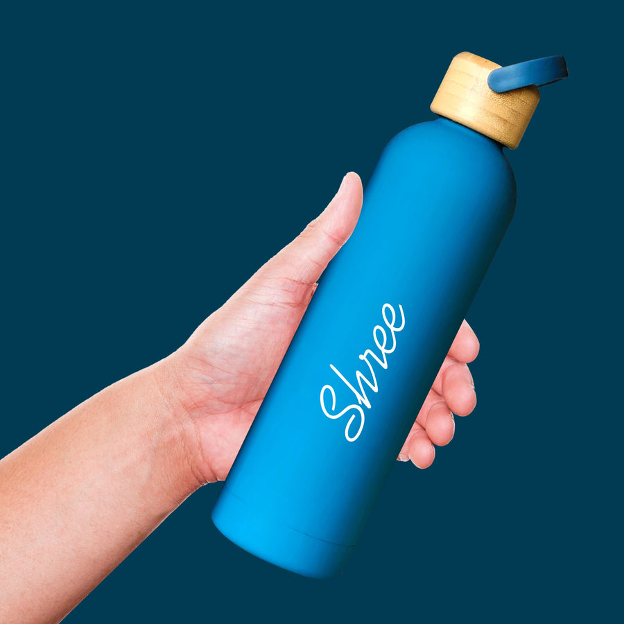 Personalized Water Bottle with Name - Stainless Steel, Reusable, and Durable | Zestpics