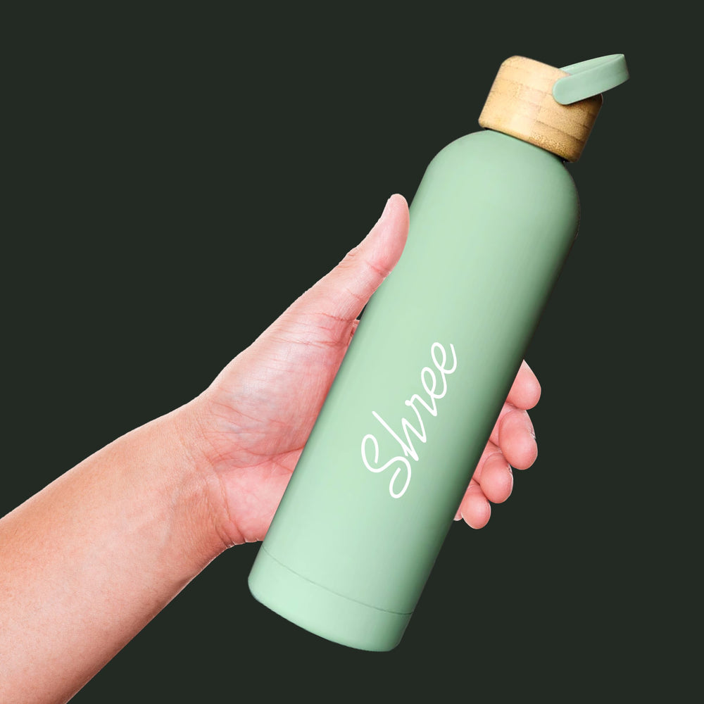 Stay hydrated in style with a personalized water bottle featuring your name | Zestpics