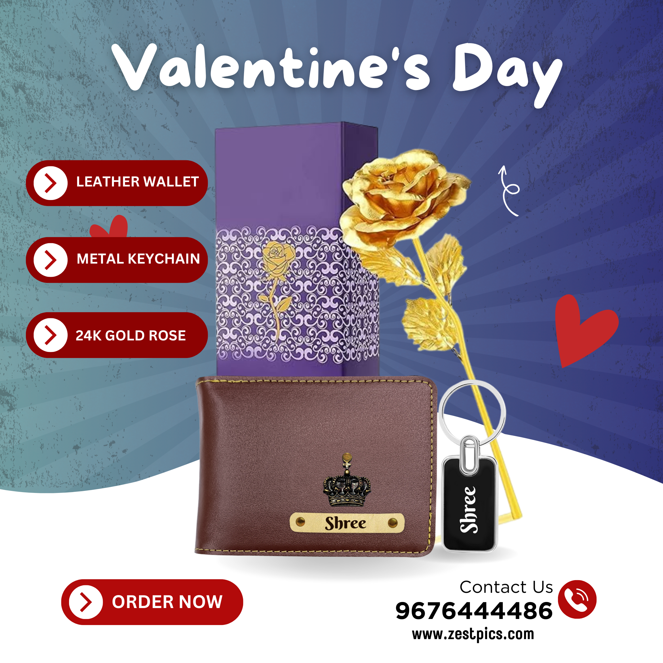 Valentine Combo Gift For Him - Buy Valentine Gifts For Men Online