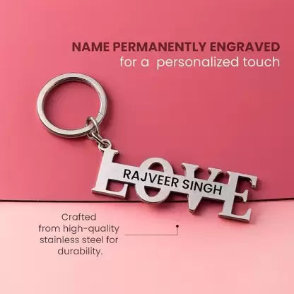 Special Gift for Valentine's Day: Personalized Keychain | Zestpics