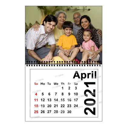 Buy & Send Personalized Photo Wall Calendars 2021 online in India at Zestpics