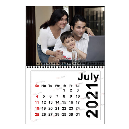 Buy & Send Personalized Photo Wall Calendars 2021 online in India at Zestpics