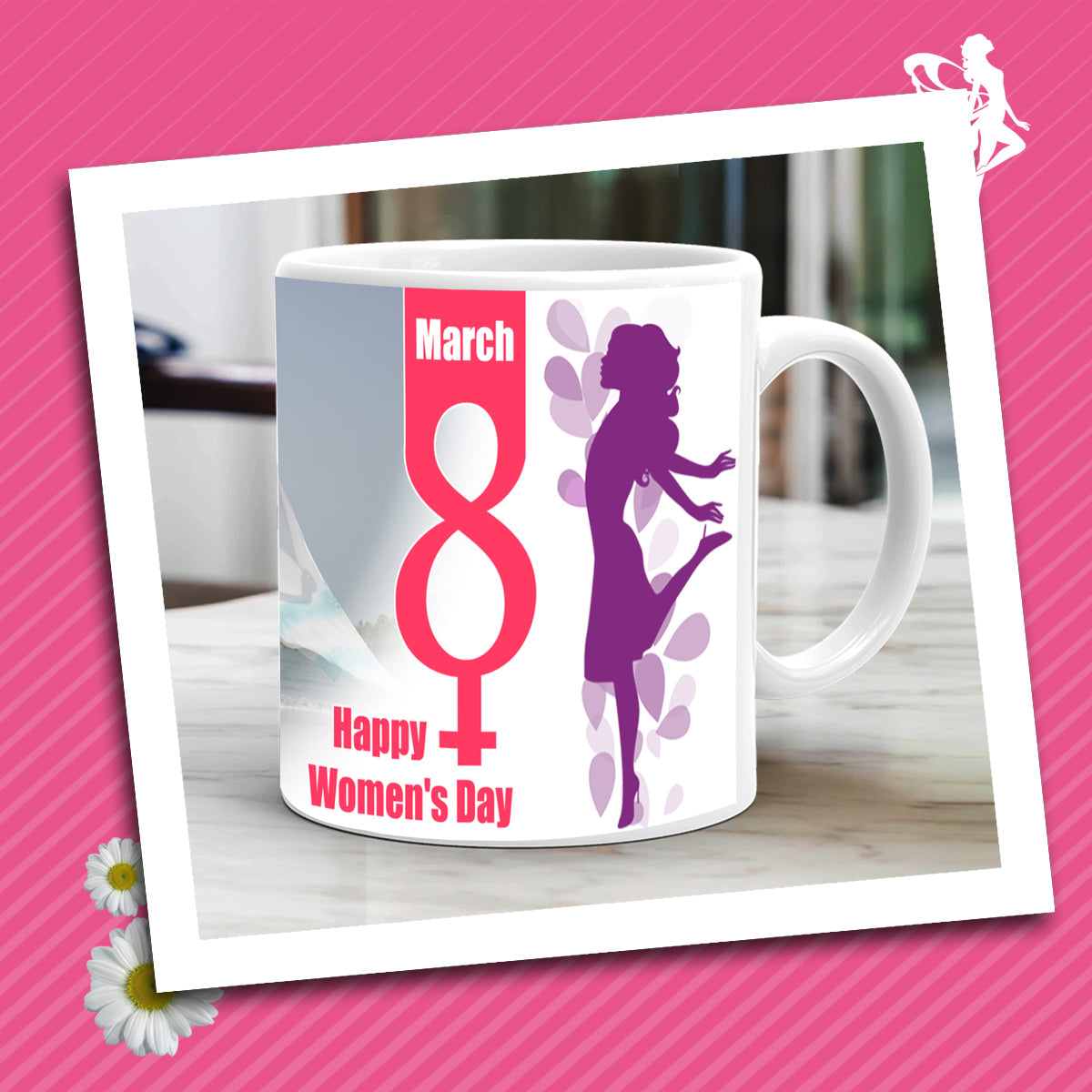 Celebrate Women's day by sending attractive gift. Buy women's day gifts online from Zestpics. Choose from latest gift ideas for women. Our personalized gifts for her will help you show all of the special women in your life just how much you love and appreciate them. Find the perfect present to honor your Mom, grandmother, sister, aunt, girlfriend, wife or even a close friend or coworker.