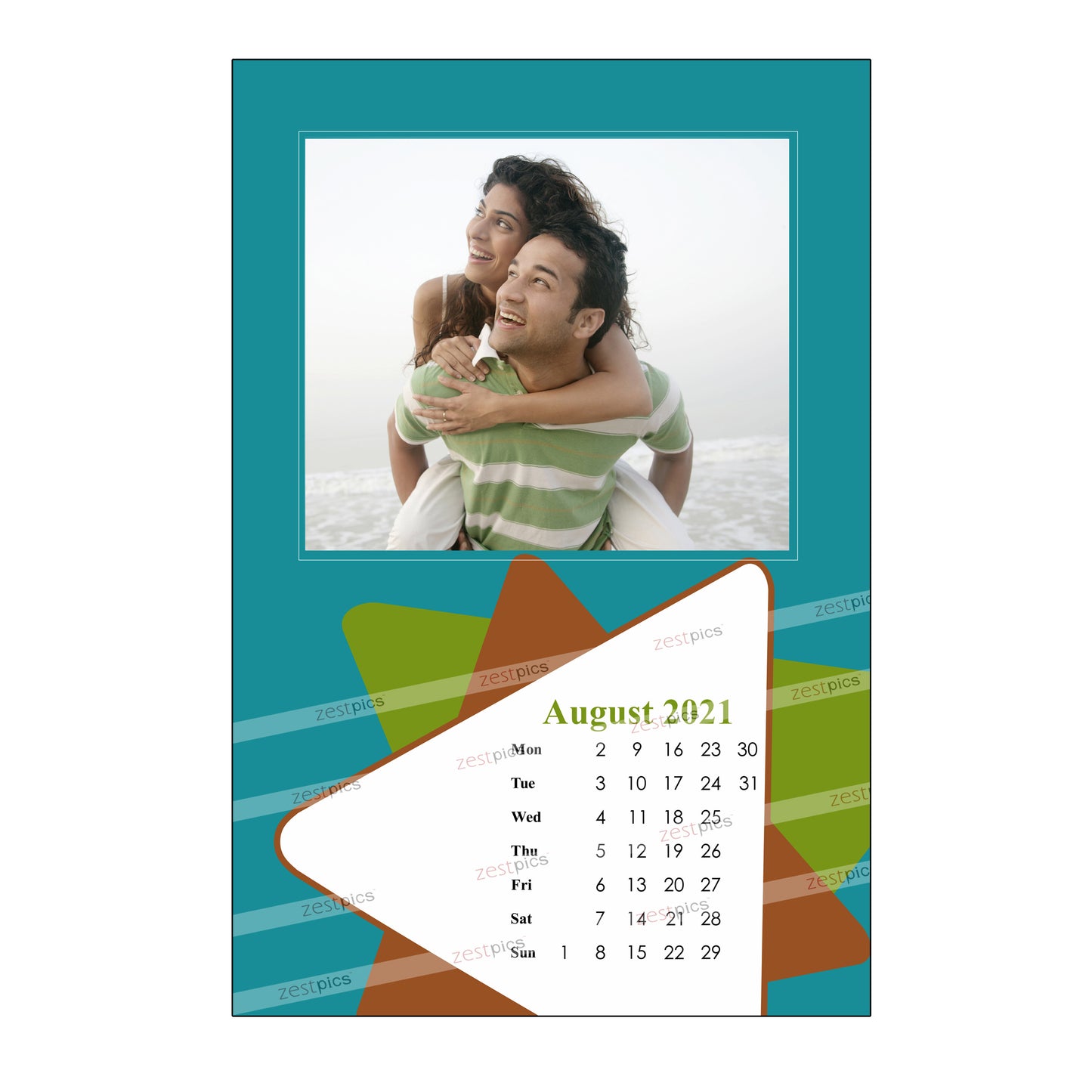 Buy & Send Personalized Photo Wall Calendars 2021 online in India at Zestpics