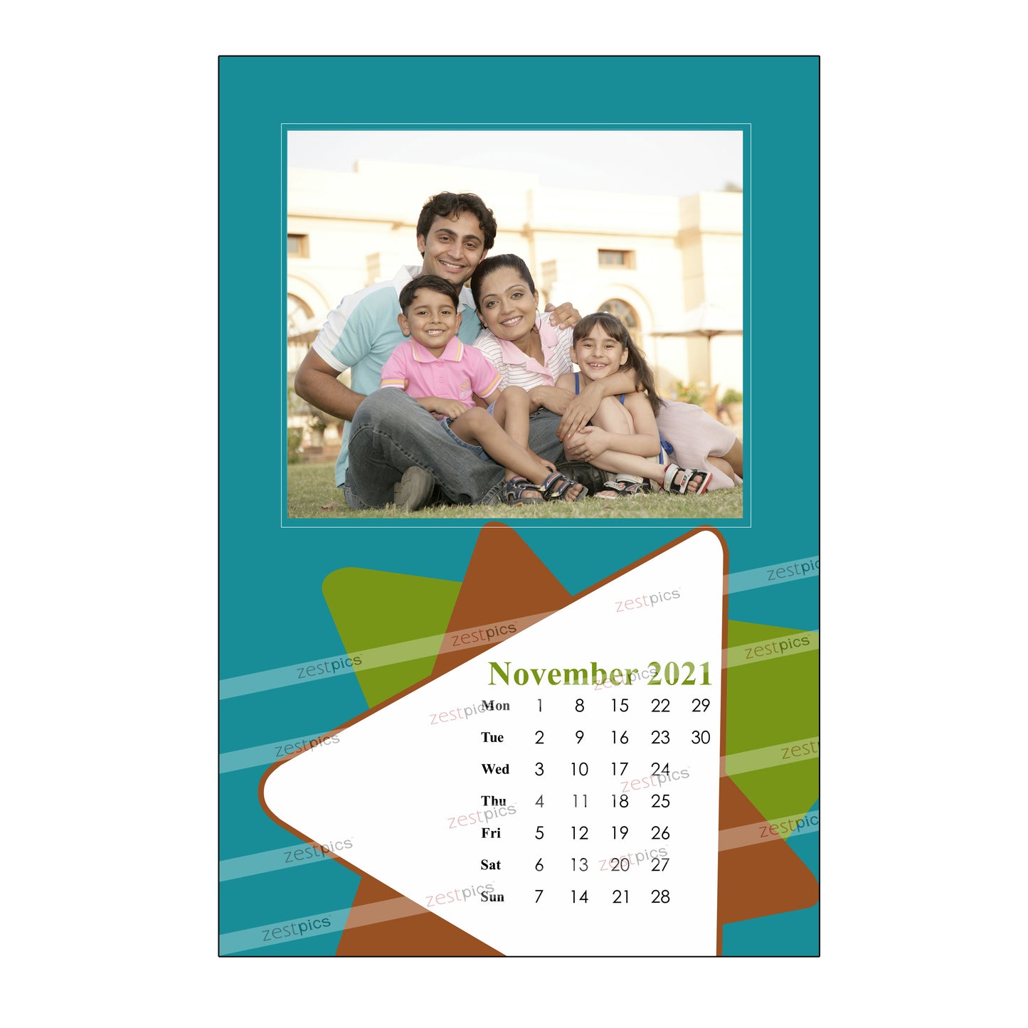 Buy & Send Personalized Photo Wall Calendars 2021 online in India at Zestpics