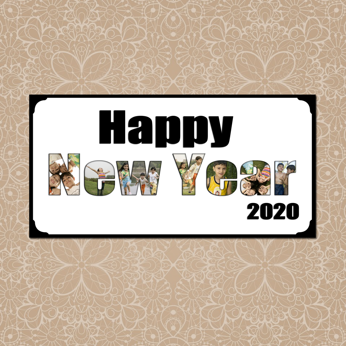 Happy New Year Frame|New Year Gifts|New Year Photo Frames online|Zestpics