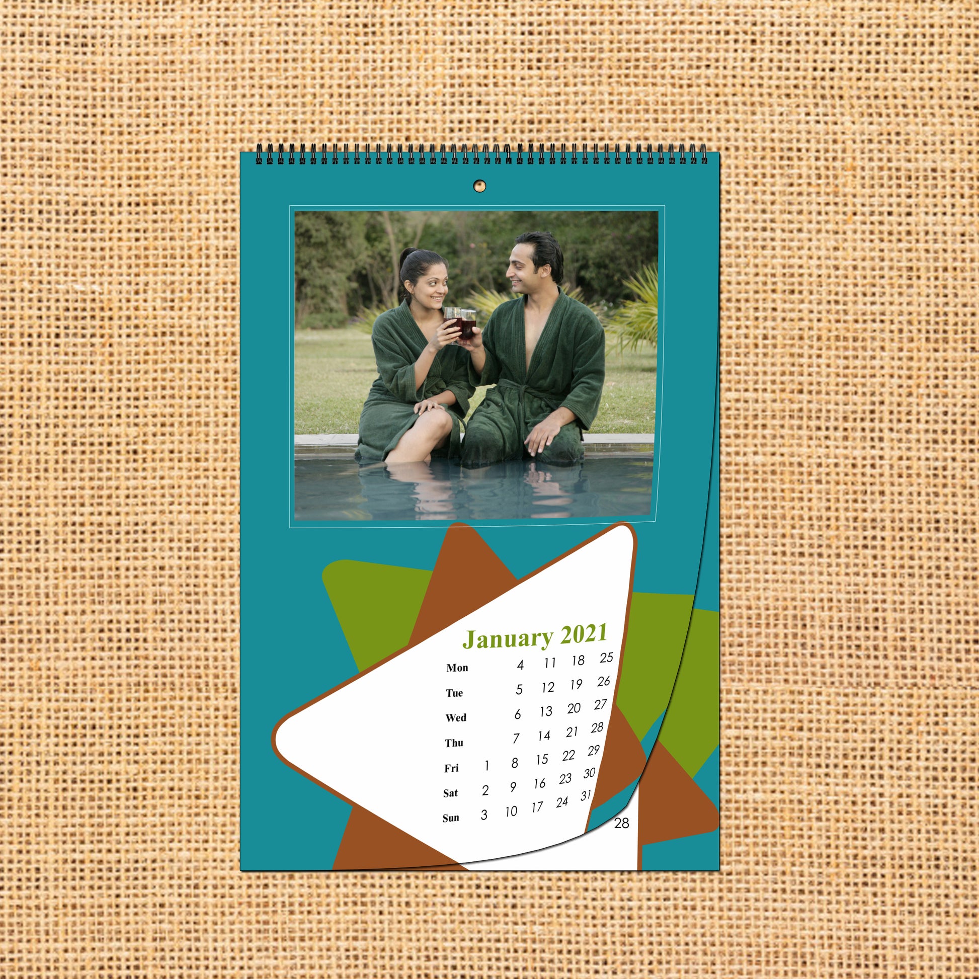 Buy & Send Personalized Photo Wall Calendars 2021 online in India at Zestpics