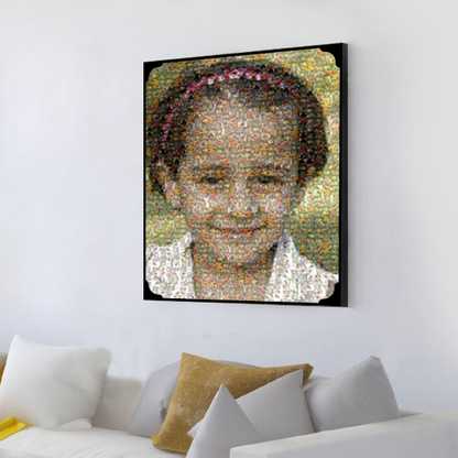 Mosaic Photo, Mosaic Photo Frame, Buy Personalized Mosaic Photo Frame Online in India