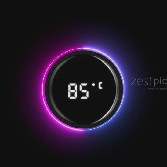 Smart Water Bottle with LED Temperature Display | Perfect for Hot and Cold Drinks | Zestpics