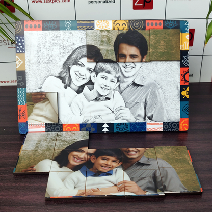 Magnetic Photo Puzzle Frame