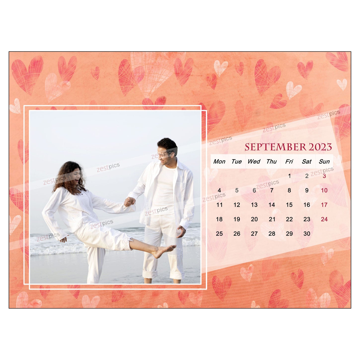 2023 Picture Calendar - Personalized Photo Calendar Printing Online | Zestpics