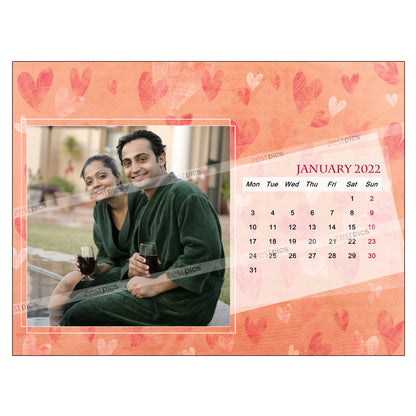 2022 Picture Calendar - Personalized Photo Calendar Printing Online | Zestpics