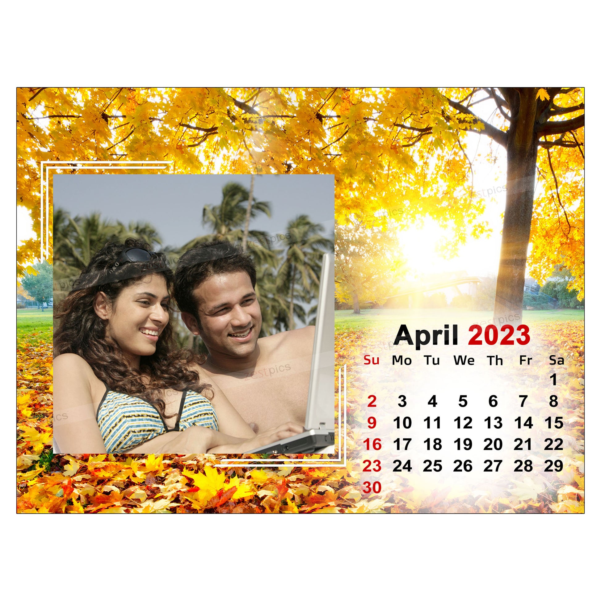 Buy Photo Calendar 2023 | Personalised Calendar online at Zestpics