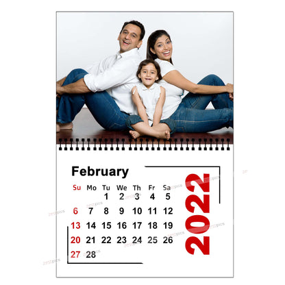 Buy & Send Personalized Photo Wall Calendars 2022 online in India at Zestpics