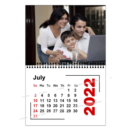 Buy & Send Personalized Photo Wall Calendars 2022 online in India at Zestpics