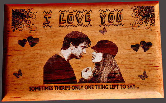 Love Personalised Wooden Plaque at Best Prices in India - Zestpics