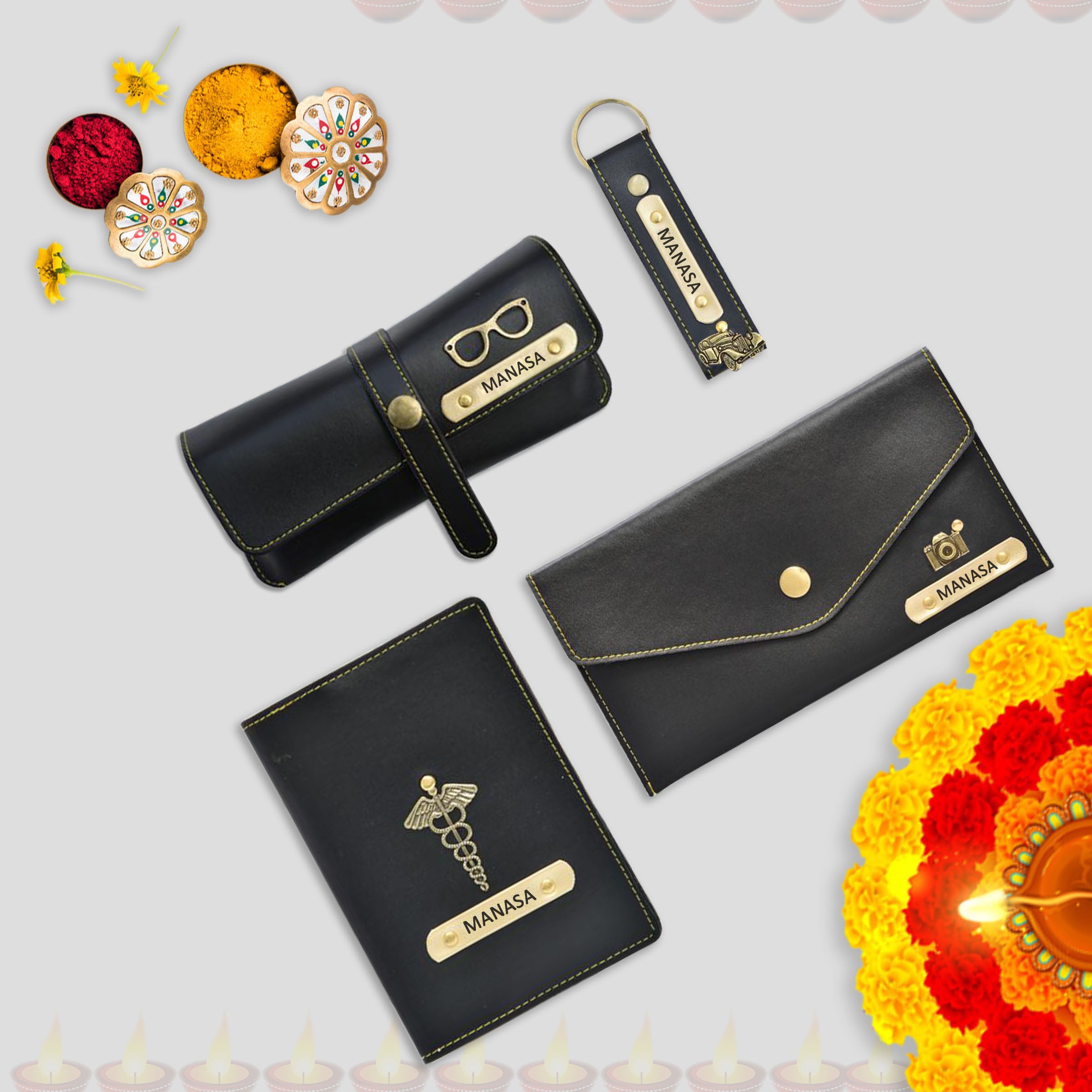 Buy/Send Diwali Gifts at best price - Dunkel braun