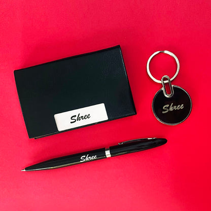 Gifts for Men, Mens Gift Set with Pen, Card Holder, Keychain | Zestpics