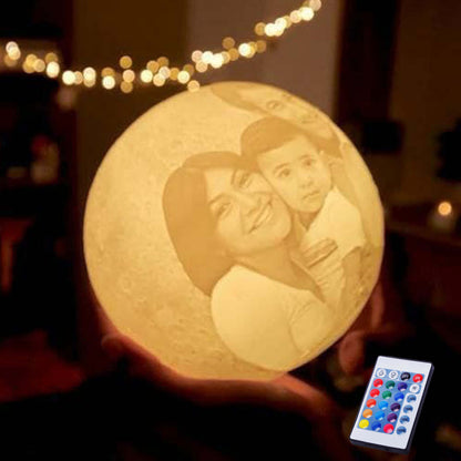 Personalised Moon Lamp | Personalised Couple Moonlight Lamp - Zestpics