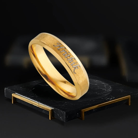 Name Rings for Men | Name Ring Design Online at Zestpics