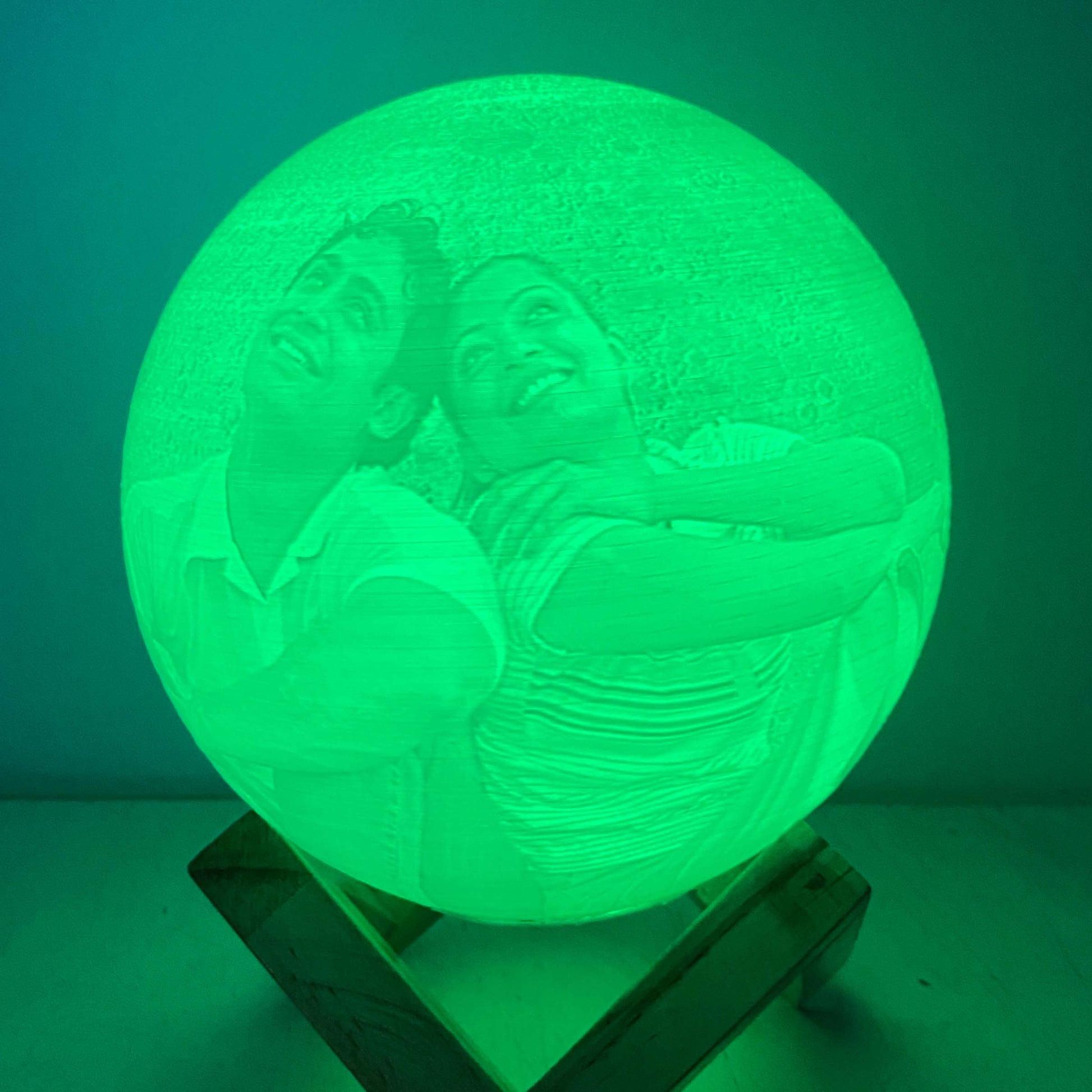 Moon Lamp, Photo Moon Lamp | Personalised Couple Moonlight Lamp - Zestpics