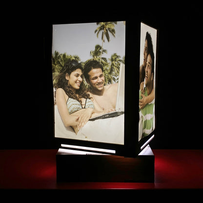 Photo Lamp, Rotating Photo Lamp, Buy Customised Lamps Online|Zestpics