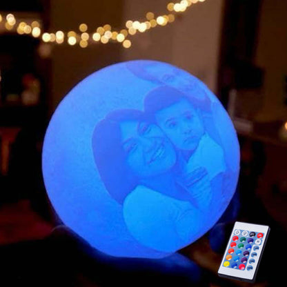 Personalised Moon Lamp | Personalised Couple Moonlight Lamp - Zestpics