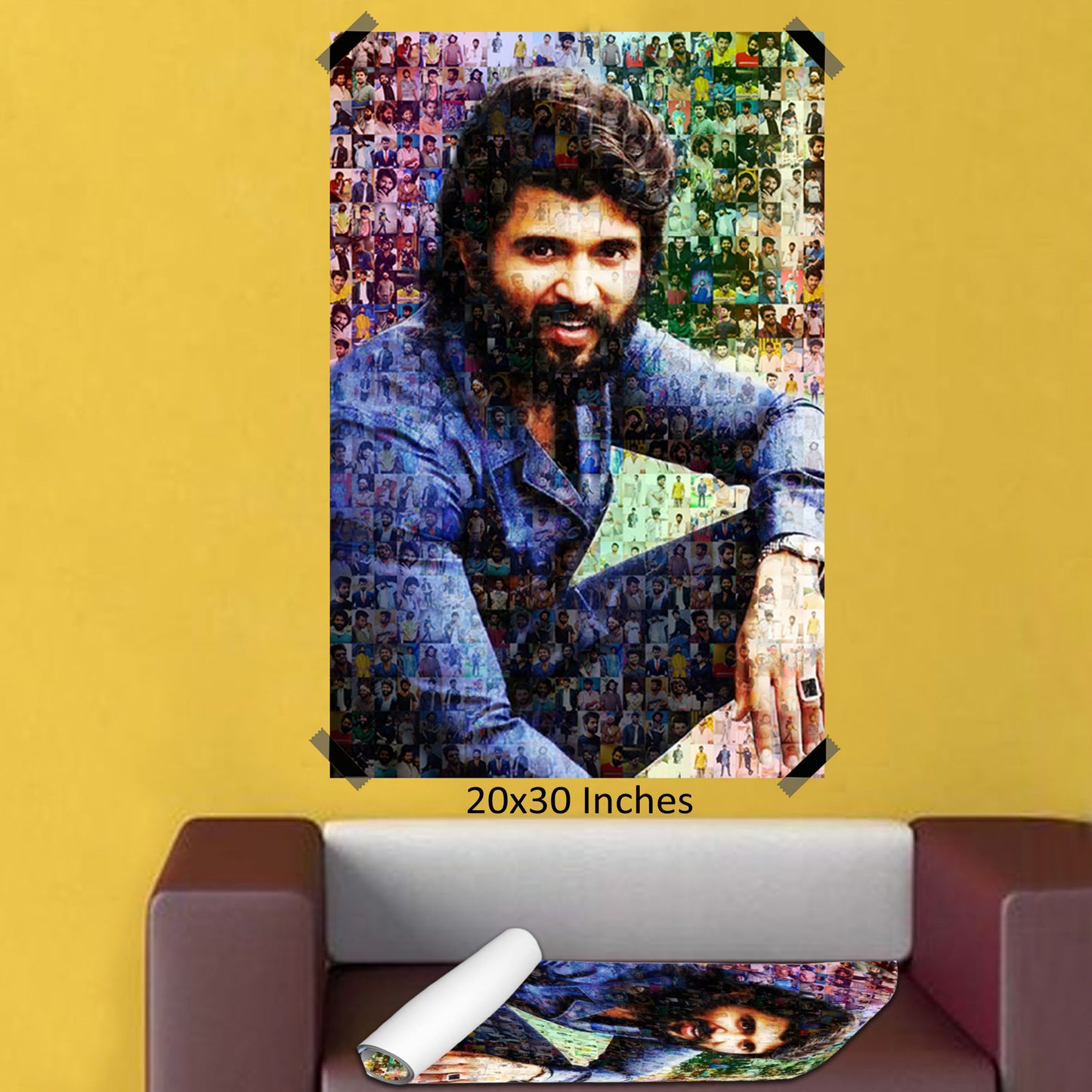 Photo Mosaic, Mosaic Photo Frame, Buy Personalized Mosaic Photo Frame Online in India