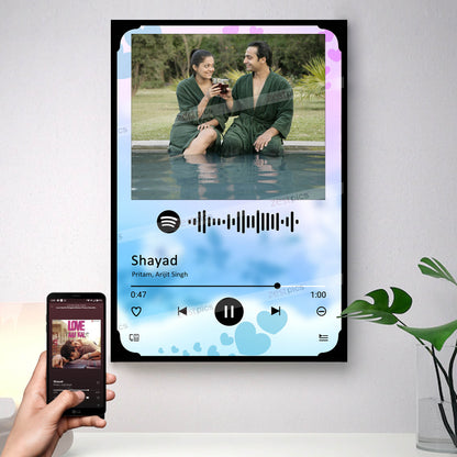 Buy Custom Spotify Frame, Spotify Photo Frame, Spotify Code Frame