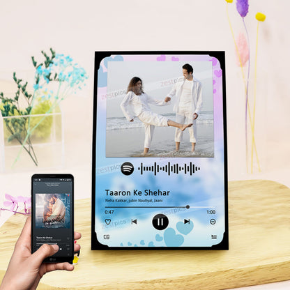 Buy Custom Spotify Frame, Spotify Photo Frame, Spotify Code Frame