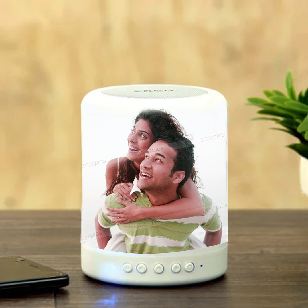 Bluetooth Speaker, Personalized Photo Bluetooth Speaker, Mini Speaker Zestpics