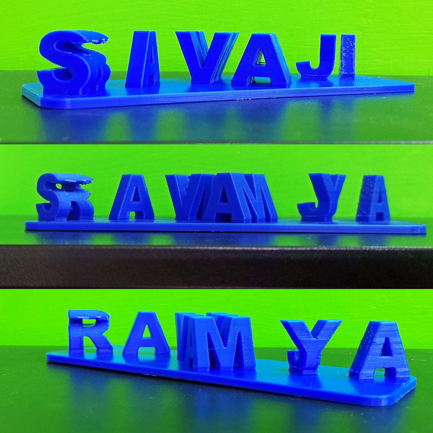 Buy Flip Name, 3D Flip Name Keychains Online in India | Zestpics