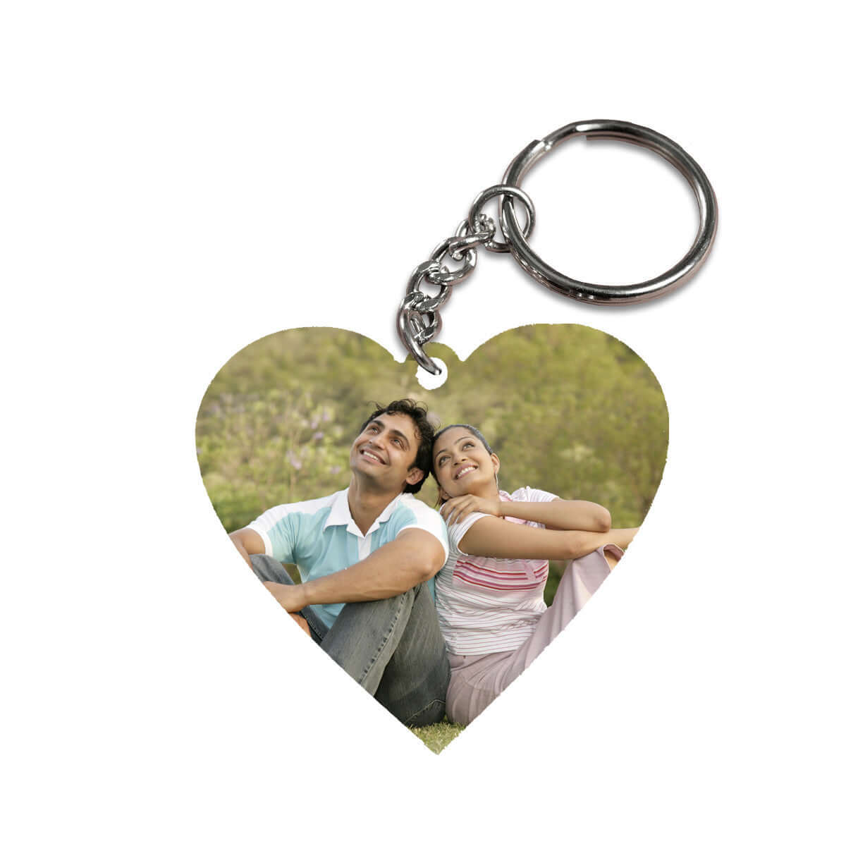 Custom hot sale love keychains