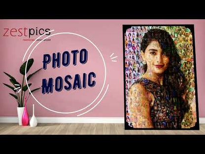 Photo Mosaic, Mosaic Photo Frame, Buy Personalized Mosaic Photo Frame Online in India