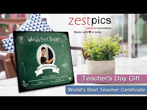 Teachers Day Personalised Gifts Online