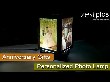 Photo Lamp, Rotating Photo Lamp, Buy Customised Lamps Online|Zestpics