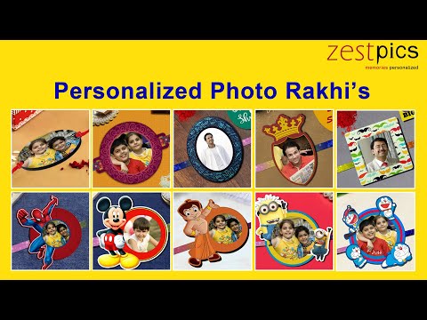 Mickey Mouse Rakhi, Kids Rakhi, Photo Rakhi Online in India | Zestpics