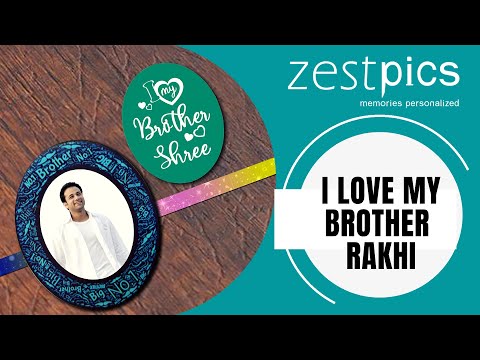 Designer Rakhi Online | Buy/Send Designer Rakhi For Brother I Love My Brother Rakhi | Zestpics