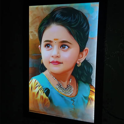 LED Oil Painting Photo Frame | LED Photo Painting Frame | Zestpics