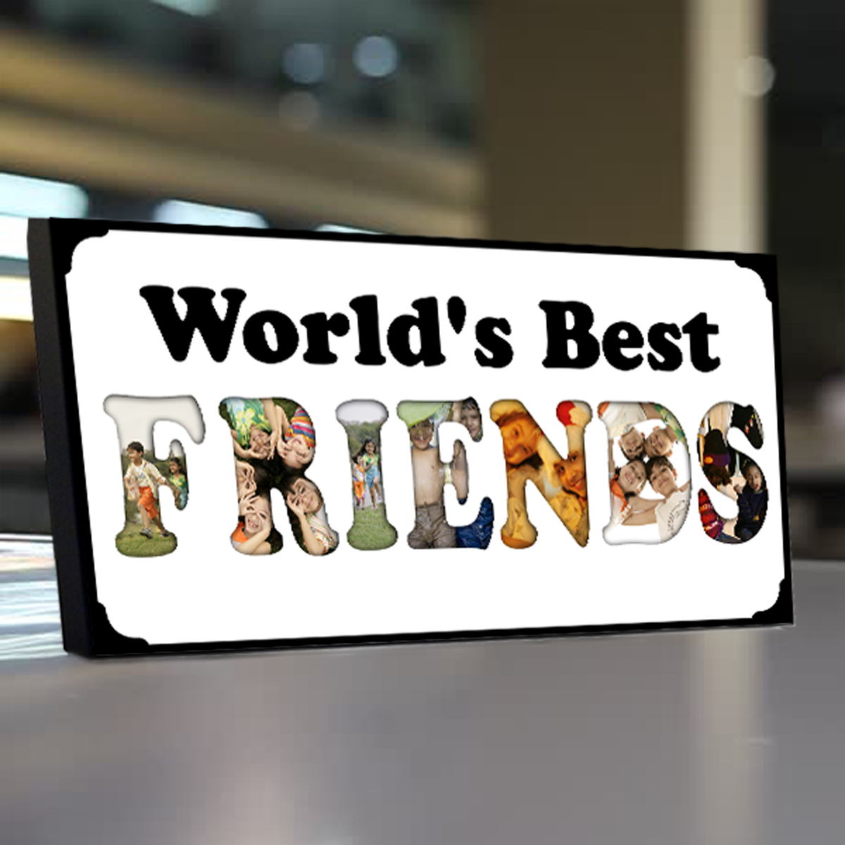 Friendship Day Personalized Wooden Gift for Best Friend - Incredible Gifts